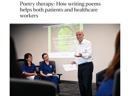 Poetry therapy: How writing poems helps both patients and healthcare workers